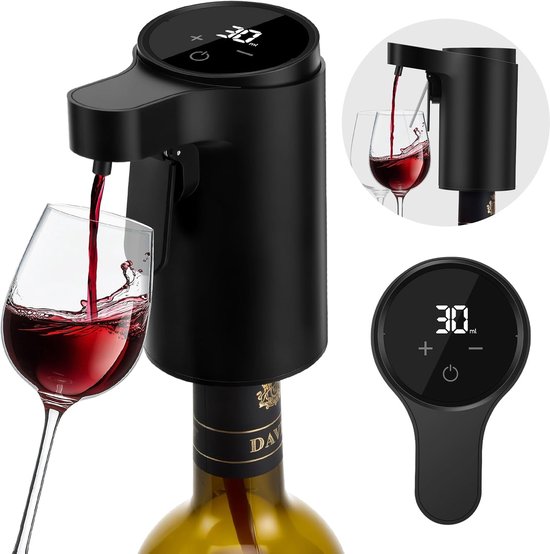 Elektrischer Weindekanter Weinausgießer Mit Belüftung Einhand-likörpumpe Für Whisky Automatischer Ein-knopf-weinausgießer Ideales Für Die Familie