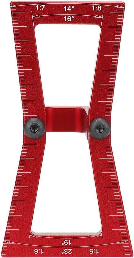 Aluminium-vink-markierungsschablone, Präzise Holzfugenmarkierung, Handmörtelwerkzeug