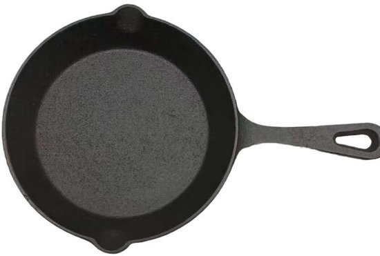 14 Cm Mini-gusseisenpfanne, Vorbehandelt, Mit Gusseisernem Griff Und Ausguss, Induktionsgeeignet, Ideal Für Eier Und Tapas
