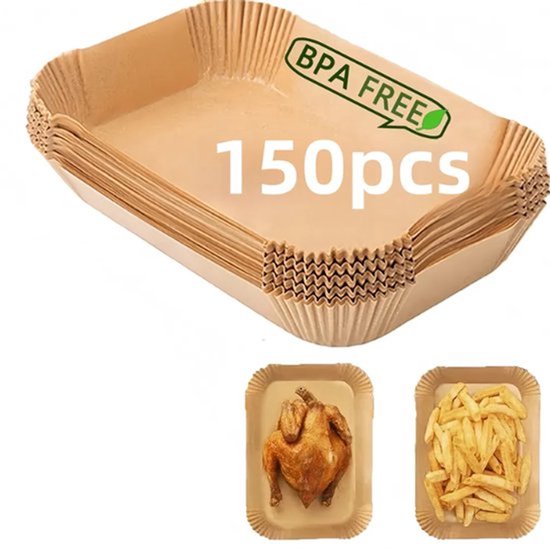 150 Blatt Geeignet Für Heißluftfritteusen Auch Für Heißluftfritteusen Geeignet Geeignet Für Zweizonen-heißluftfritteusen Von 7 5-10 Litern Bis C 7,5
