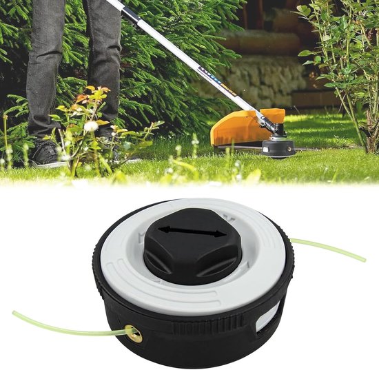 Motorbetriebener Rasentrimmer Mit Bürstenkopf Drahtkopf-freischneider Rasenpflege Garten Automatische Drahteinstellung 14 3 X 11 6 X 4 9 Cm C3-2 14,3