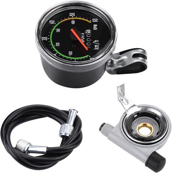 Präziser Mechanischer Fahrradtacho Einfach Zu Montieren Mit Integriertem Tachometer Und Kilometerzähler Speziell Entwickelt Ideal Für