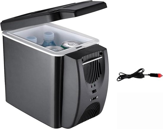 Vielseitiger 6-liter-autokühlschrank Mit Schnellkühl Und Heizfunktion Geeignet Für Pkw Und Wohnmobile Kompakter Gefrierschrank Für Den