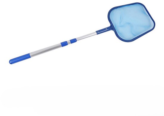 Skimmernetz Für Schwimmbecken – 90–141 Cm, Feinmaschig, Abnehmbarer Aluminiumgriff, Für Teich, Whirlpool, Aquarium