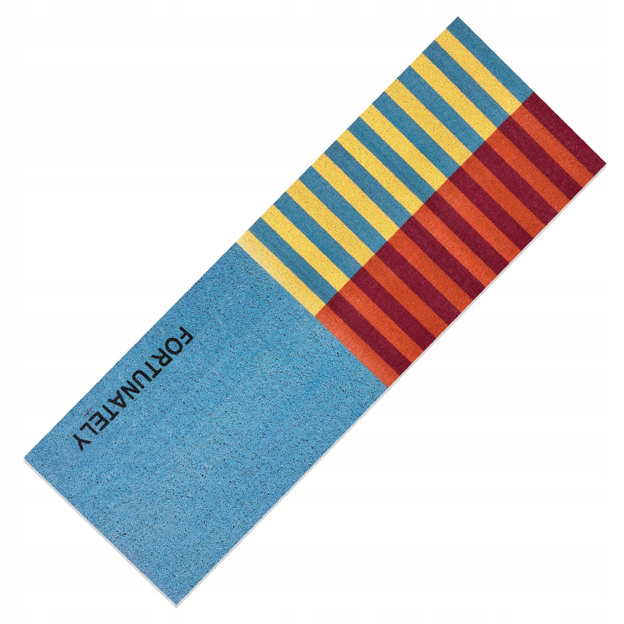 [paczb] Teppich 60x180cm Moderner Vinyl-schlingenteppich D28867