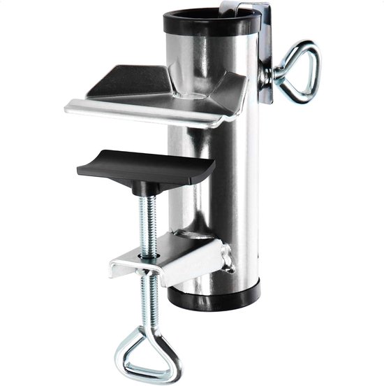 Sonnenschirmhalter Aus Metall – Sonnenschirmständer Für Balkon, Terrasse Oder Tisch – Balkon-sonnenschirmhalter Xl (1 Stück – Ø 25–38 Mm)