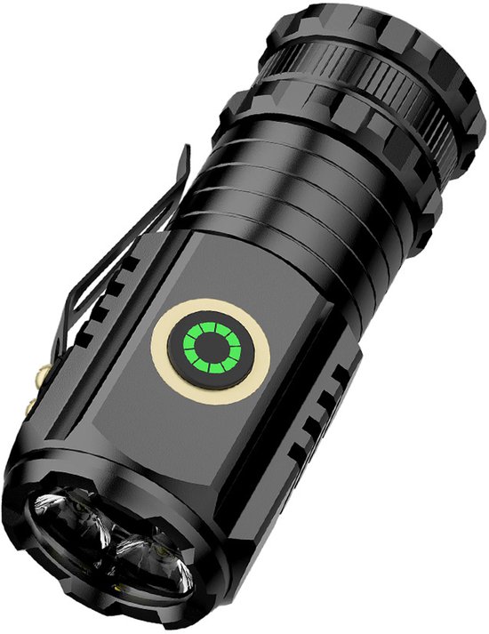 Extrem Leistungsstarke Taschenlampe – 2000 Lumen, Usb, 5 Modi, Ipx6