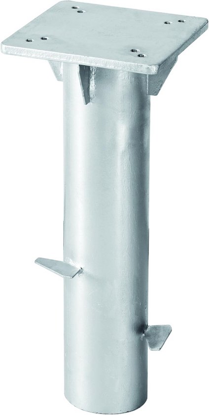 Sonnenschirm-grundplatte – Universal – Silber – Stabile Halterung