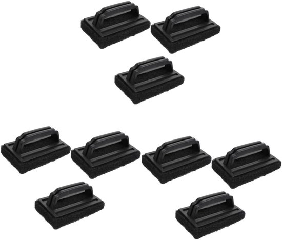 Grillbesteck-set – 9-teiliges Grillreinigungsbürsten-set, Zubehör Für Die Reinigung Von Grills Im Innen- Und Außenbereich Inklusive Grillschaum