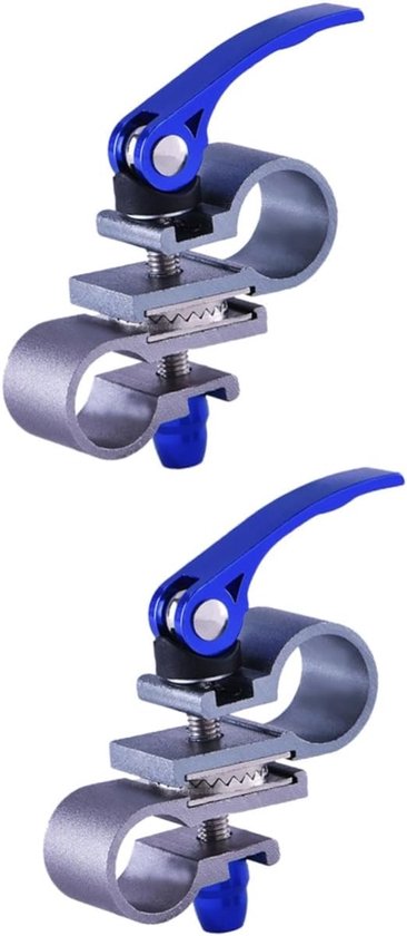 Set Mit 2 Zubehörteilen Für Outdoor-sonnenschirme – Faltbarer Angelschirmverbinder Mit Verstellbarer, Uv-beständiger Klemme