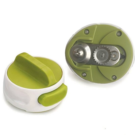 Dosen Und Flaschenöffner Robust Und Rostfrei Multifunktionales Küchengerät Tragbar Und Einfach Zu Bedienen Kleiner Dosenöffner Mit Automatischer Weiß