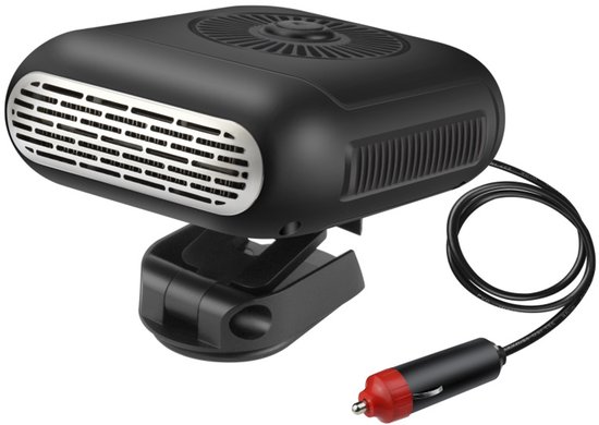 Tragbare 12v-autoheizung – Schnelles Aufheizen, 360° Drehbarer Sockel, Batterieanschluss, Geeignet Für Pkw, Suvs Und Pickups Im Winter