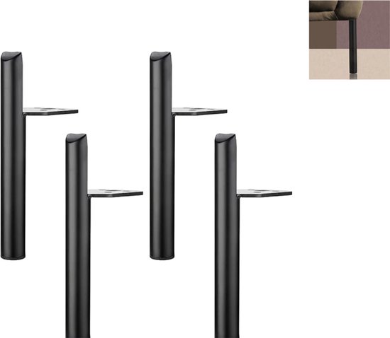 Möbelfüße Metall-möbelfüße Tischbeine Schrankbeine Rechteckige Möbelfüße Möbelfüße Sofabeine Für Tische Sofas Tv-schränke Stühle 4 Stück