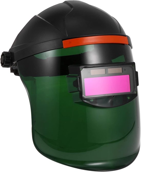 Solarbetriebene Schweißermaske Für Verdunkelung, Schweißerschutzhelm, Gesichtsschutzschild