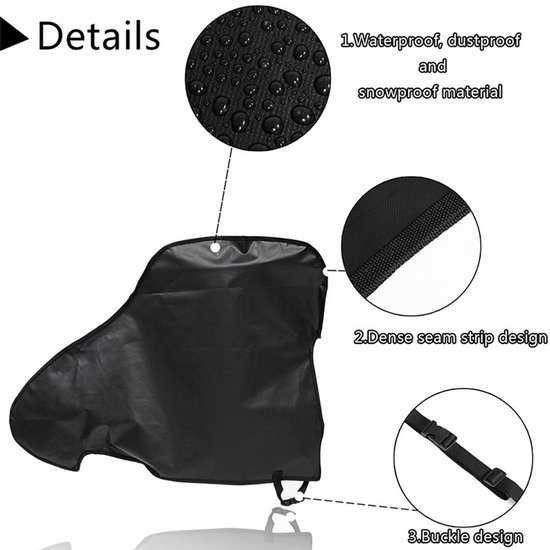 Aladdien Pvc-anhängerkupplungsabdeckung Wasserdichte Anhängerkupplungsabdeckung Schutz Vor Uv-strahlen 87x62 Cm Zubehör Für Wohnwagen Und