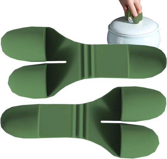 Silikon-ofenhandschuhe – Kochgriffe – Zum Anfassen Heißer Gegenstände – Strukturierte, Rutschfeste Oberfläche – 10,5 X 8 Cm – Für Gemüse