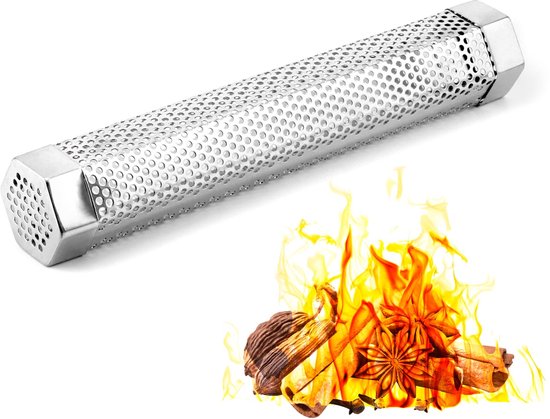 Rauchrohr Für Grill – Robuster Edelstahl – 30,5 Cm