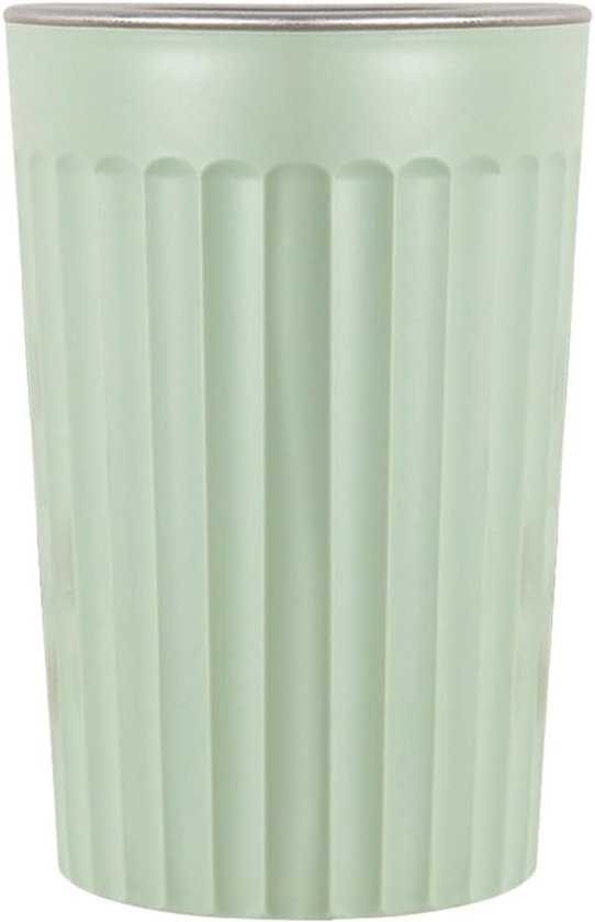 Becher Fürs Badezimmer – Mundspülbecher – Für Den Täglichen Gebrauch – Griffige Oberfläche – 11 Cm Hoch – Hellgrün