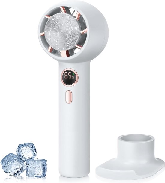 Tragbarer Mini-usb-handventilator Mit Kühlmodus – Wiederaufladbarer Ventilator Für Zuhause, Büro Und Outdoor-aktivitäten