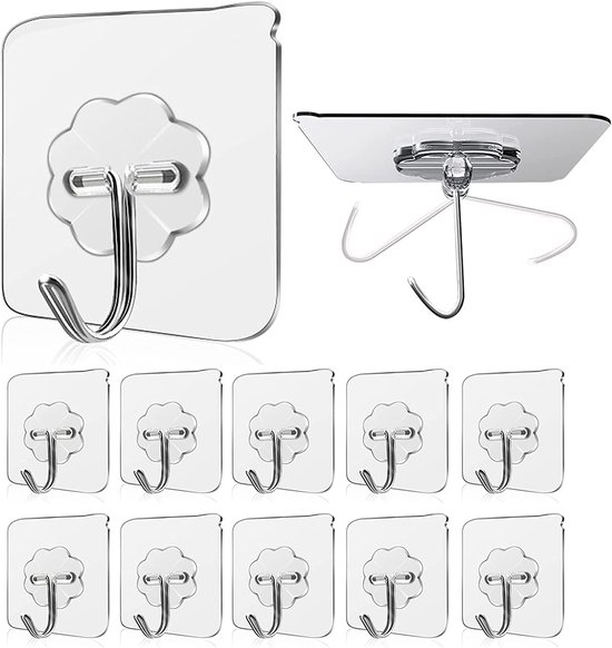 Selbstklebende Haken – Vielseitig Und Stark – 10er-set
