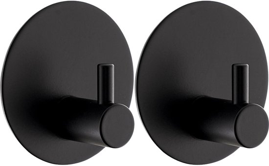 Selbstklebende Haken Extra Stark 2 Stück Selbstklebend Kein Bohren Erforderlich Mit Klebepads Selbstklebende Haken Fürs Badezimmer Edelstahl Sus 304