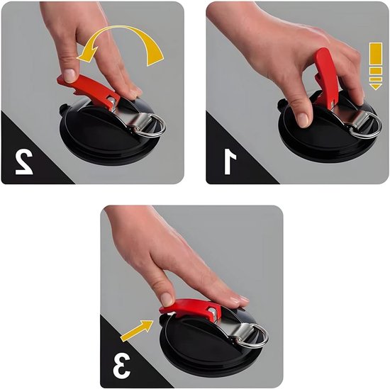 2 Saugnapfhaken Fürs Auto, Multifunktionale Haken Mit 4 S-haken Für Camping Und Zelte, Ideal Für Autozubehör Und Zur Organisation