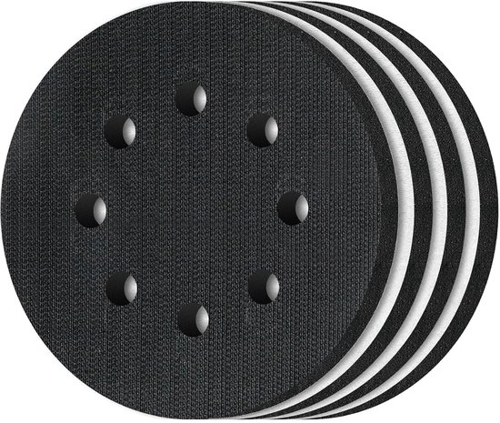 Schleifpad Filz 125 Mm Für Exzenterschleifer, 4 Stück