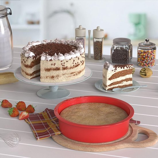 Runde Silikon-backform Für Gebäck 15 Cm 2 Stück Silikon-backformen Für Die Heißluftfritteuse Kleine Antihaftformen Zum Backen Von Desserts Und In