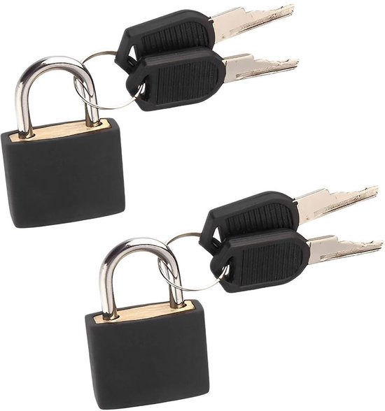 Dailygoody – Gepäckschloss – Kofferschloss Mit Schlüssel – Kompakt Und Sicher