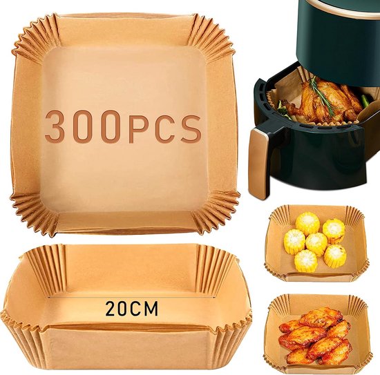 Backpapier Für Airfryer, 300 Antihaft-blätter