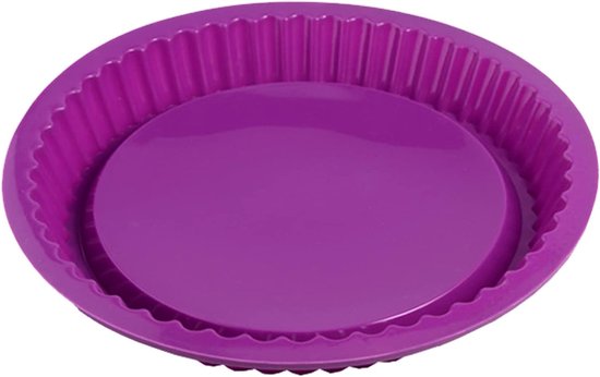 Silikon-kuchenform Für Quiche, Pizza Und Gebäck – Bpa-frei, Antihaftbeschichtet Und Langlebig, 1 Stück