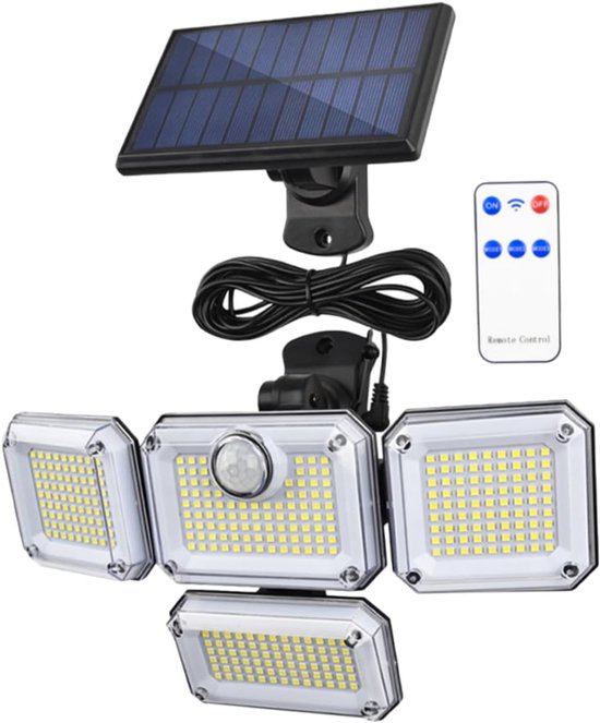 Wasserdichte Solar-außenwandleuchte, Kabellose Solarlampe, Geeignet Für Gärten Und Terrassen.