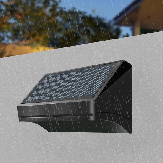 Solar-wandleuchten Für Den Außenbereich 2er-set Warmweiß Kaltweiß Rgb-farbmodi Wasserdichte Gartenleuchten Für Terrasse Veranda Hof Und