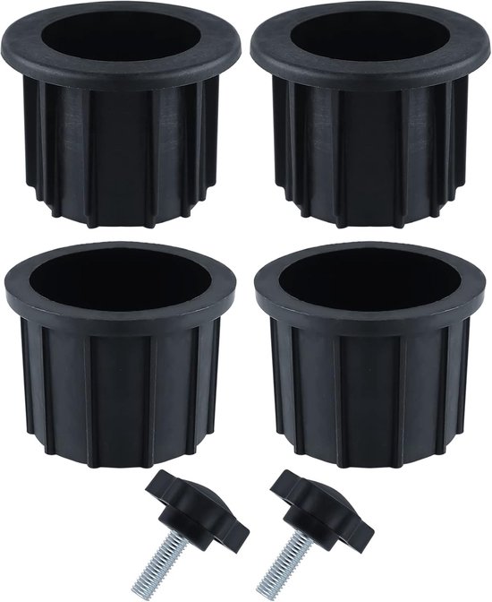 8 Teiliges Set Sonnenschirmständer Adaptereinsätze Für Sonnenschirmständer 32, 38, 48 Mm Ersatzteile Für Sonnenschirme Griffschrauben Für Terrass