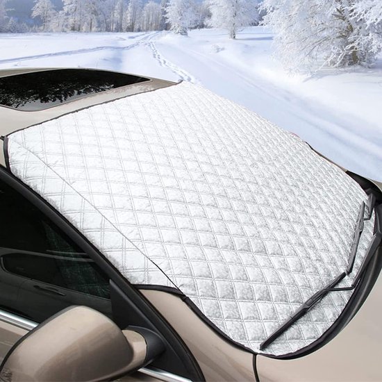 Sonnenschutz Fürs Auto Sonnenschutz Für Die Windschutzscheibe Frostschutz Schneeschutz Staubdichter Sonnenschutz Für Jedes Wetter Spart Morgens X 95