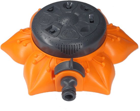 Gartensprenger – Rasensprenger-wasserverteiler – Pflanzenbewässerung – 8 Sprühmodi – 20 X 19 X 5 Cm – Mehrfarbig
