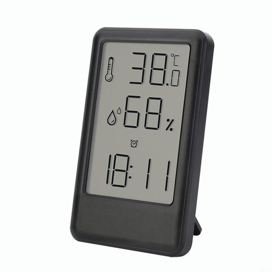 Digitales Thermometer-hygrometer Klimamonitor Für Innen Und Außenbereich Umgebungsüberwachung Für Zuhause Duales Display Für Innen Und