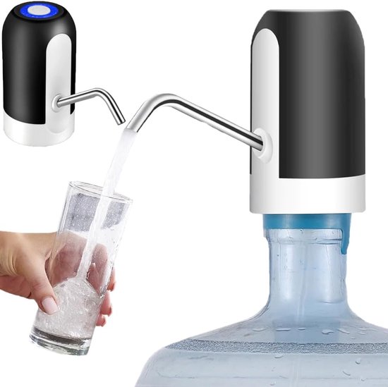 Wasserflaschenpumpe, Flaschenwasserspender, Usb-ladefunktion, Elektrischer Wasserspender, Tragbarer Wasserspender, Pumpe