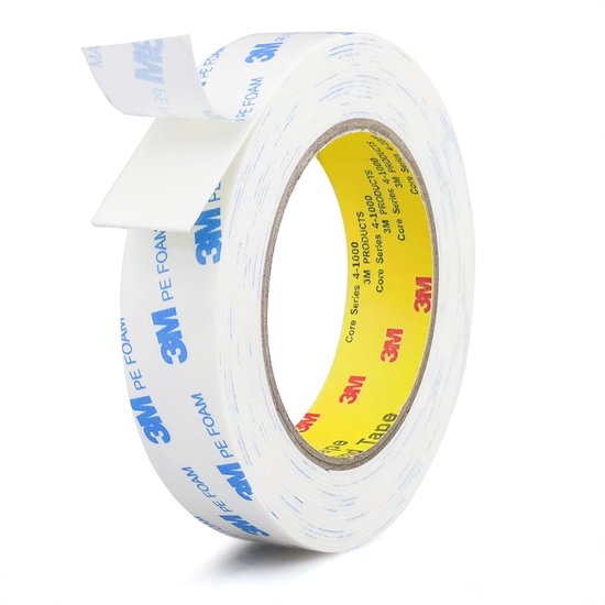 3m Doppelseitiges Klebeband 2 54 Cm X 5 M Hochleistungs-montageband Abnehmbares Pe-schaumklebeband Starkes Klebeband Wasserfest Und Zum Aufhängen