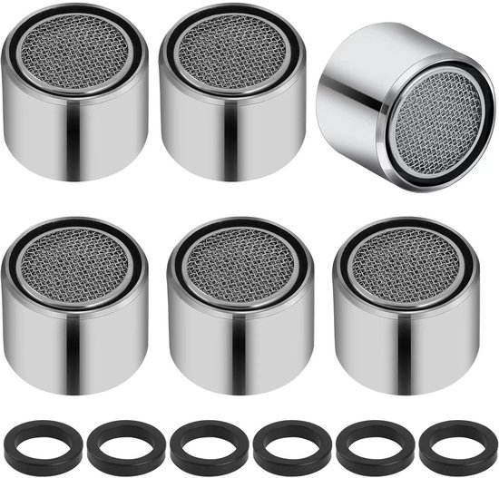 6-teiliges Strahlregler-set Für Küchenarmaturen Strahlregler-adapter Mit Massivem Messinggehäuse 55 64-zoll-innengewinde-wassersparfilter Mit Für