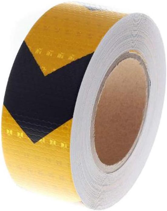 Reflektierendes Warnband – Pfeilrichtung, Für Den Transport, 0,05 X 25 M