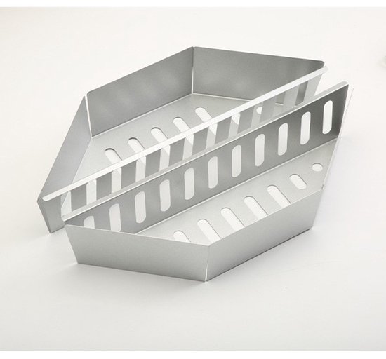 Grillbesteck-set – 2-teilige Kohlekörbe, Für Direkte Und Indirekte Hitze, Grillzubehör