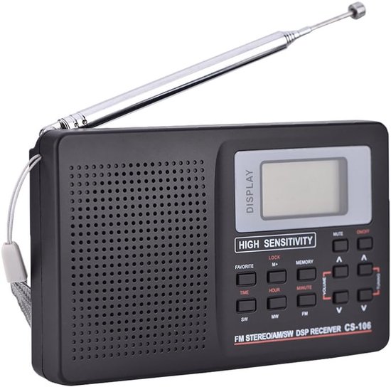Batteriebetriebenes Transistorradio Tragbares Radio Kleines Radio Mini Notfallradio (fm/am) Taschenradio Katastrophenradio Batteriebetriebenes Ra