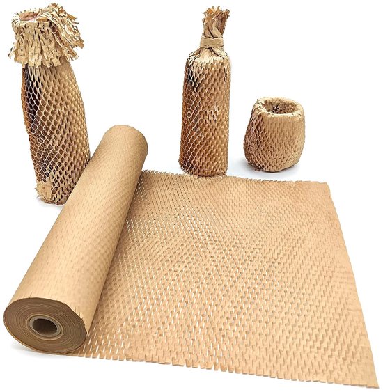Wabenpapierrolle Verpackungsdekoration Sicherer Versand Nachhaltige Alternative 30 Cm Breit Nicht Spezifiziert