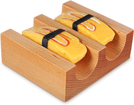 Sushi-halter Aus Holz Japanisches Sushi-gestell Präsentationsständer Für Sashimi Und Japanische Gerichte Leichtes Design Für Den Einsatz Zu Hause