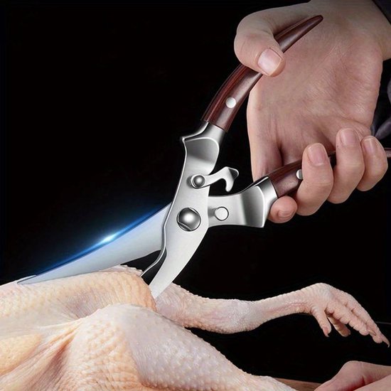 Hühnerknochenschere Aus Edelstahl Robust Und Langlebig Geeignet Für Den Hausgebrauch Und Auch Als Spezielle Küchenschere Für Meeresfrüchte