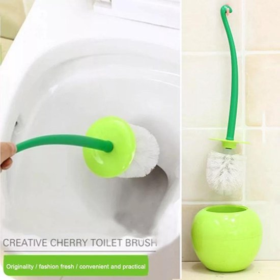Toilettenbürste Green Apple Toilettenbürste Mit Weißen Borsten