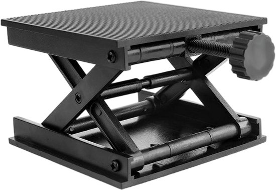 Hebebühne Aus Kunststoff – Höhenverstellbar 25–90 Mm – Labor-hebebühne – Geeignet Für Versuchsaufbau Und Konstruktion