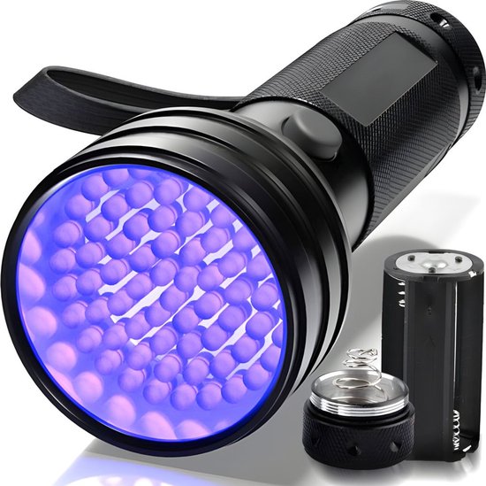 Uv-taschenlampe, Schwarzlicht-handlampe, Bernsteindetektor, Minilampe Mit 51 Leds