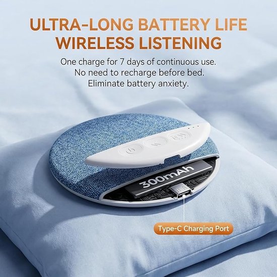 Bluetooth-kissenlautsprecher Mini-tragbares Kissen Mit Eingebautem Lautsprecher Weiches Und Komfortables Kabelloses Kissen Mit Eingebautem